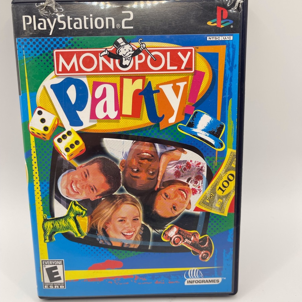 🥰 4/$25 - PlayStation 2 Game - Monopoly Party